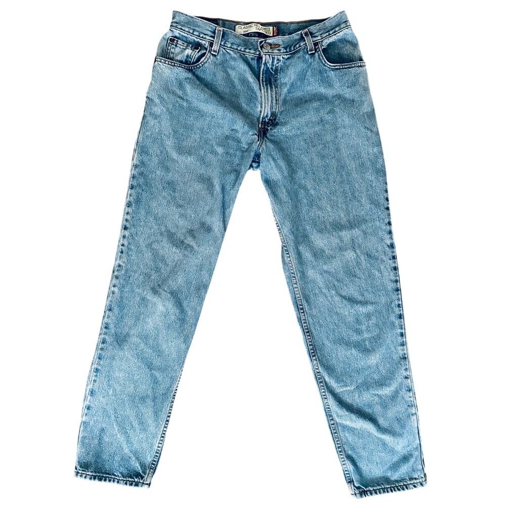 Levi's 550 Classic Relaxed Tapered Jeans Size 14L Casual Comfort Everyday